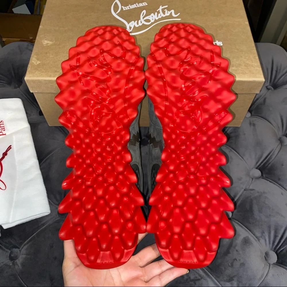New Size 44 Christian Louboutin Loubishark Sneakers - Picture 4 of 5